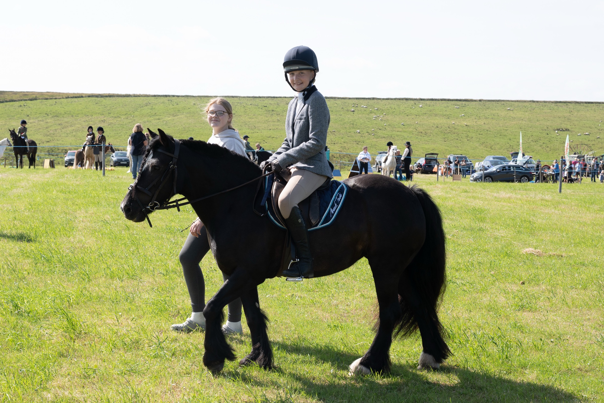 Young rider at Gilsland Country Show