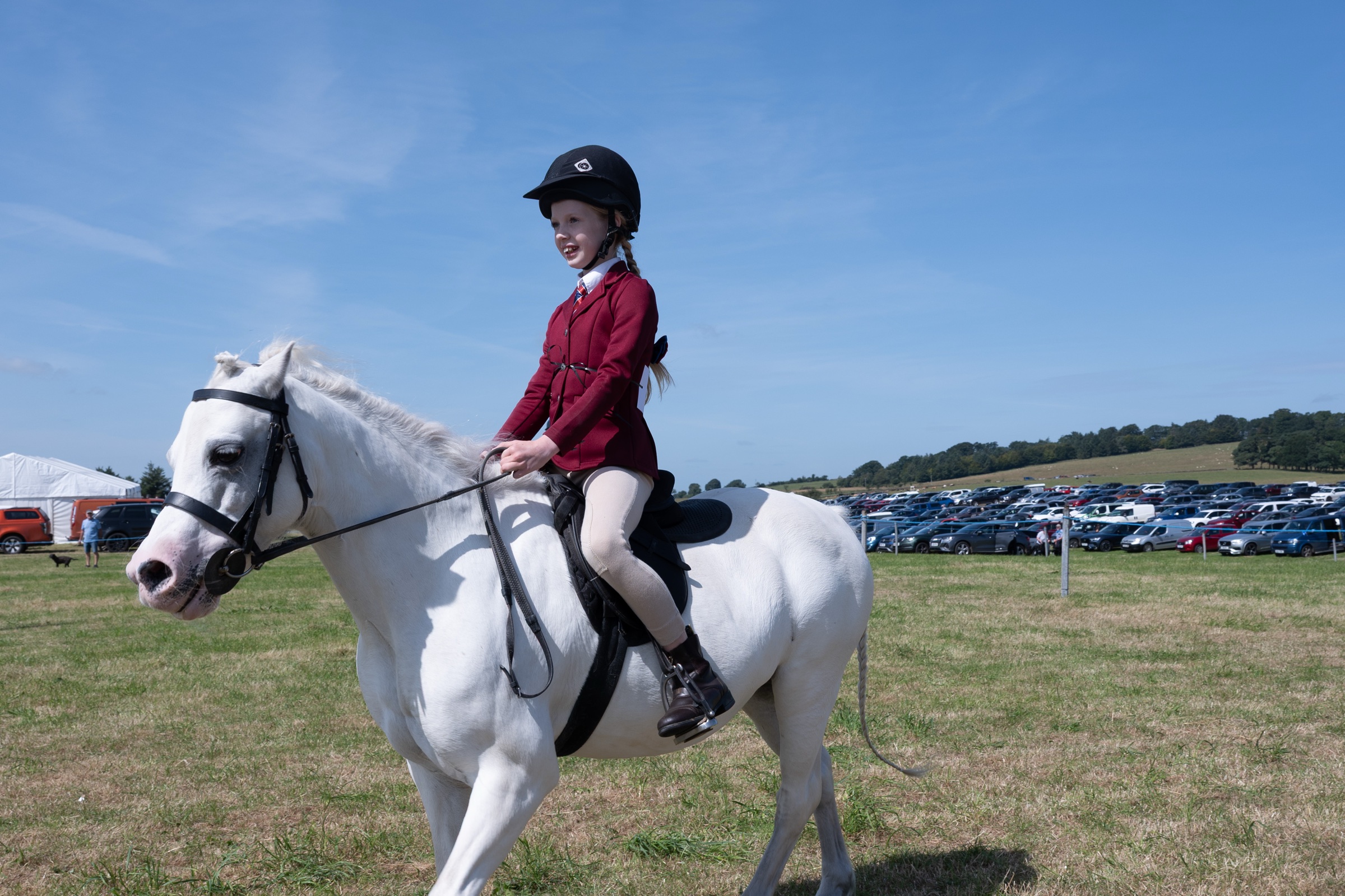Horse and rider at Gilsland Country Show