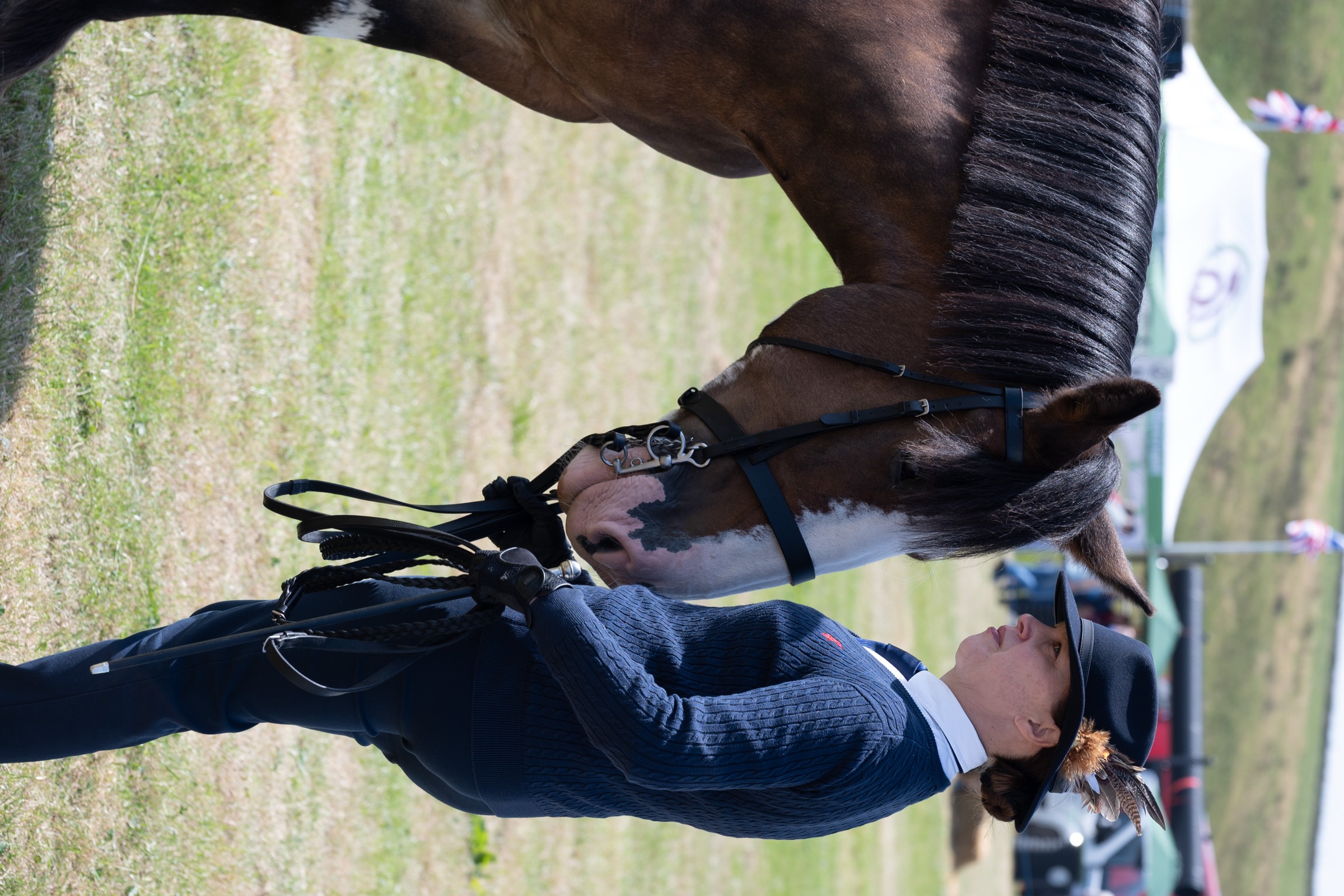 Horse and handler at Gilsland Country Show 2026